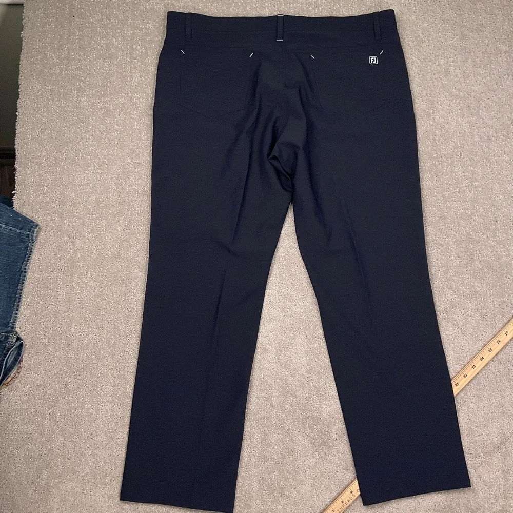 FootJoy‎ Pants Mens 40W 32L Navy Blue Golf 5-Pocket Performance Athletic Stretch